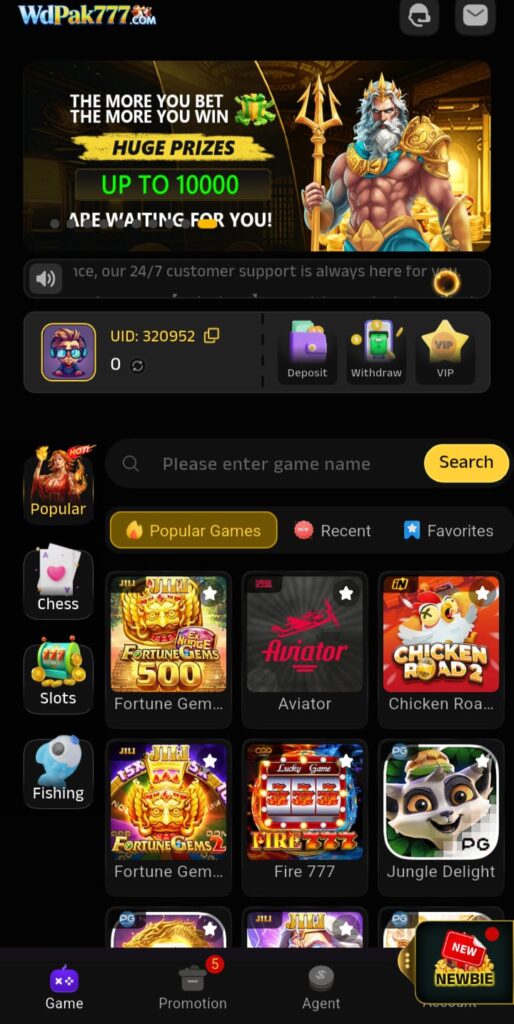 WdPak777 Game